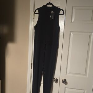 Fashion Nova Black Sleeveless Jumpsuit NWT